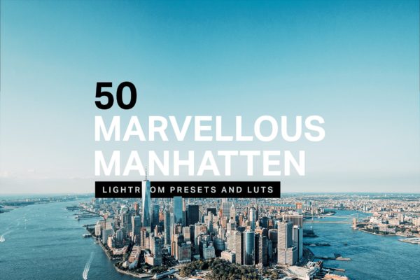50款旅行照片Lightroom调色预设 50 Manhattan Lightroom Presets LUTs缩略图 50款旅行照片Lightroom调色预设 50 Manhattan Lightroom Presets LUTs