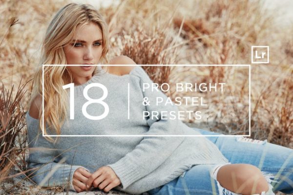 18个专业摄影师调色滤镜定制大洋岛精选LR预设 18 Pro Bright & Pastel Lightroom Presets