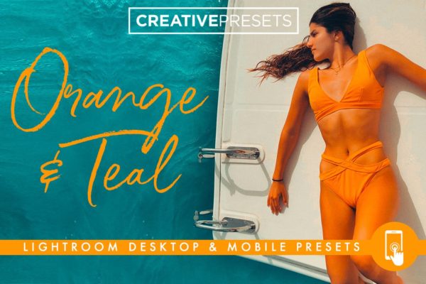橙色调&浅绿色色调滤镜大洋岛精选LR预设 Orange and Teal Lightroom Presets Desktop & Mobile缩略图 橙色调&浅绿色色调滤镜大洋岛精选LR预设 Orange and Teal Lightroom Presets Desktop & Mobile