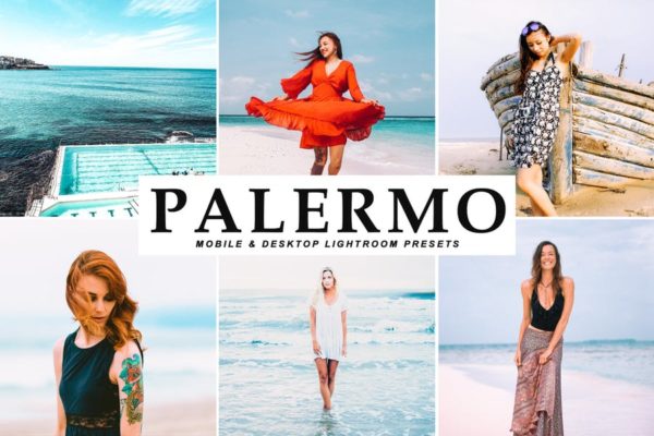 沙滩海岛阳光照片调色滤镜大洋岛精选LR预设 Palermo Mobile & Desktop Lightroom Presets缩略图 沙滩海岛阳光照片调色滤镜大洋岛精选LR预设 Palermo Mobile & Desktop Lightroom Presets