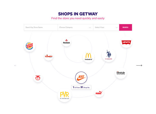 寻找店铺的网站模板大洋岛精选 Find The Store Website Template