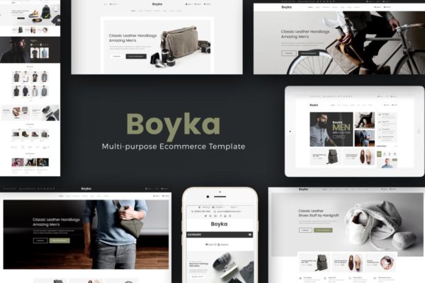 时尚服饰电商网站PrestaShop主题 Boyka – Fashion Responsive PrestaShop Theme缩略图 时尚服饰电商网站PrestaShop主题 Boyka – Fashion Responsive PrestaShop Theme