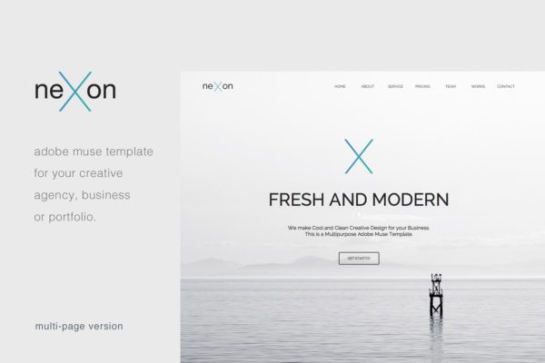 多用途网站创意设计Muse模板大洋岛精选 NeXon – Multipage Creative Muse缩略图 多用途网站创意设计Muse模板大洋岛精选 NeXon – Multipage Creative Muse