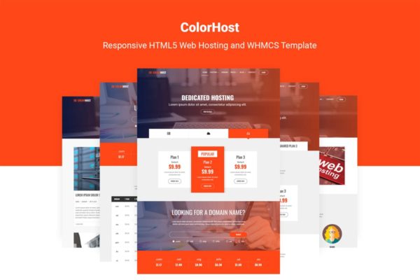 网站服务器托管云计算服务供应商网站WHMCS模板大洋岛精选 ColorHost | HTML5 Web Hosting and WHMCS Template缩略图 网站服务器托管云计算服务供应商网站WHMCS模板大洋岛精选 ColorHost | HTML5 Web Hosting and WHMCS Template