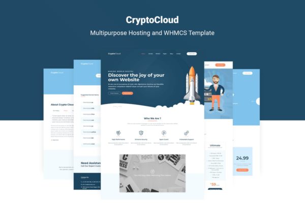 多用途域名注册&服务器托管提供商网站WHMCS模板大洋岛精选 CryptoCloud | Responsive Hosting & WHMCS Template缩略图 多用途域名注册&服务器托管提供商网站WHMCS模板大洋岛精选 CryptoCloud | Responsive Hosting & WHMCS Template