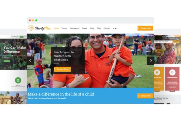 非营利慈善机构爱心组织网站设计模板大洋岛精选 CharityPlus – Multipurpose Nonprofit Charity
