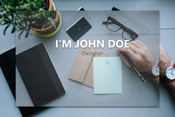 响应式创意个人求职简历网站设计模板大洋岛精选 MyVCard – Responsive & Creative Resume/CV/vCard