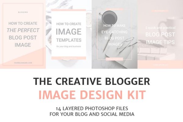 博客&社交媒体贴图模板大洋岛精选 Blog and Social Media Image Kit