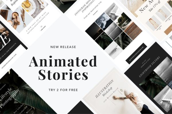 社交媒体促销活动/文章动态贴图模板大洋岛精选 ANIMATED Stories Templates缩略图 社交媒体促销活动/文章动态贴图模板大洋岛精选 ANIMATED Stories Templates
