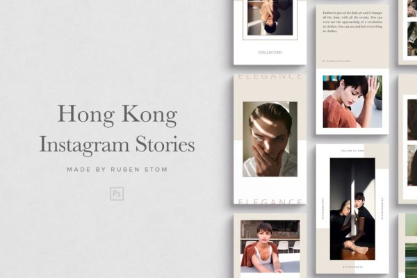 社交媒体时尚文章贴图模板大洋岛精选 Hong Kong Instagram Stories缩略图 社交媒体时尚文章贴图模板大洋岛精选 Hong Kong Instagram Stories