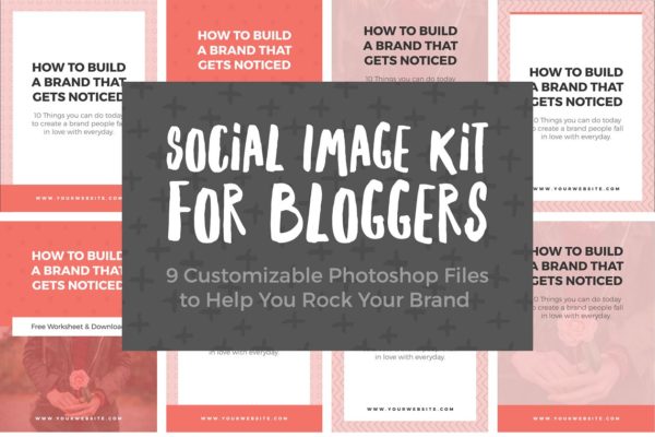 新媒体社交媒体贴图设计素材包 Social Image Kit for Bloggers缩略图 新媒体社交媒体贴图设计素材包 Social Image Kit for Bloggers