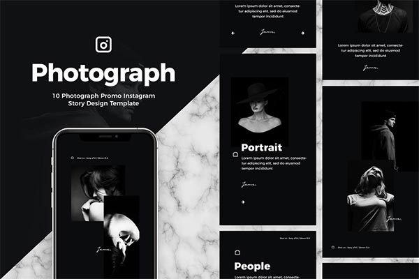 10个时尚高端专业的摄影师促销Instagram社交媒体banner海报设计模板大洋岛精选Vol.1缩略图 10个时尚高端专业的摄影师促销Instagram社交媒体banner海报设计模板大洋岛精选Vol.1