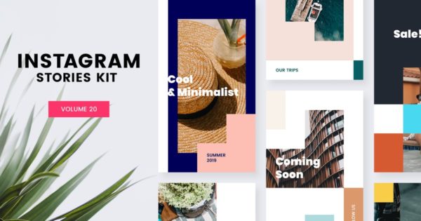 时尚现代旅行博客Instagram社交品牌故事设计素材 Instagram Stories Kit (Vol.20)缩略图 时尚现代旅行博客Instagram社交品牌故事设计素材 Instagram Stories Kit (Vol.20)