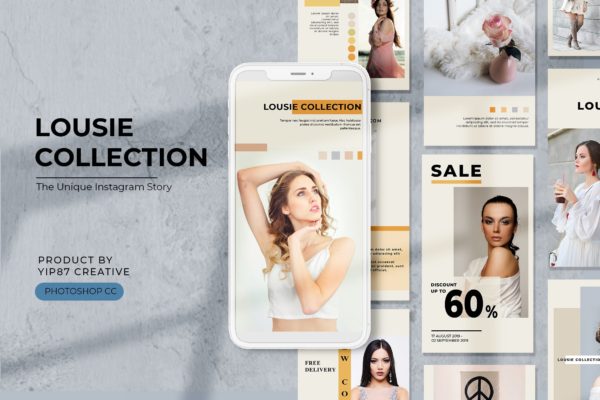 时尚商店品牌故事Instagram社交平台营销设计素材 Fashion Store – Instagram Story Design缩略图 时尚商店品牌故事Instagram社交平台营销设计素材 Fashion Store – Instagram Story Design