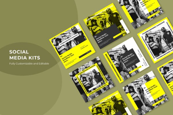 街头潮流时尚风格社交平台设计素材v58 SRTP – Social Media Kit.58缩略图 街头潮流时尚风格社交平台设计素材v58 SRTP – Social Media Kit.58