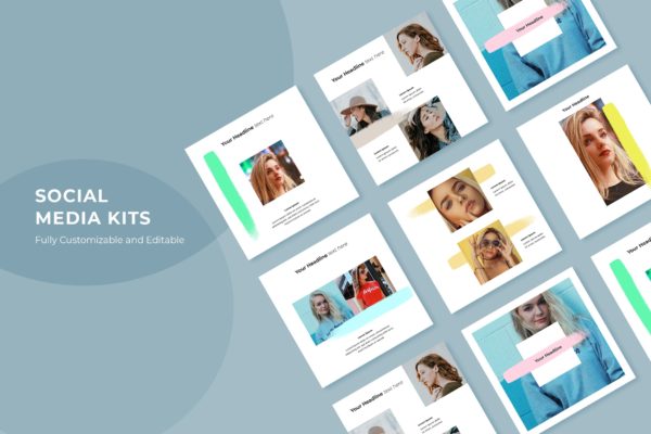品牌形象塑造社交推广设计素材v80 SRTP – Social Media Kit.80缩略图 品牌形象塑造社交推广设计素材v80 SRTP – Social Media Kit.80