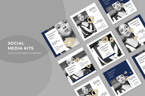 时尚品牌推广促销广告设计素材包v82 SRTP – Social Media Kit.82缩略图 时尚品牌推广促销广告设计素材包v82 SRTP – Social Media Kit.82