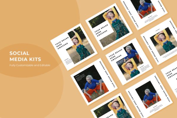 摄影/服装品牌社交推广设计素材包v87 SRTP – Social Media Kit.87缩略图 摄影/服装品牌社交推广设计素材包v87 SRTP – Social Media Kit.87