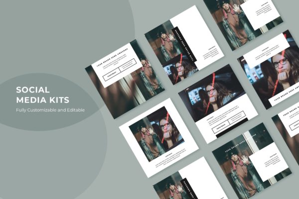 品牌女装社交营销设计素材包v89 SRTP – Social Media Kit.89缩略图 品牌女装社交营销设计素材包v89 SRTP – Social Media Kit.89