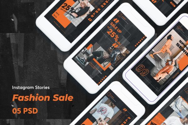 Instagram社交平台创意时尚促销广告PSD模板大洋岛精选 Creative Fashion Sale Instagram Stories缩略图 Instagram社交平台创意时尚促销广告PSD模板大洋岛精选 Creative Fashion Sale Instagram Stories