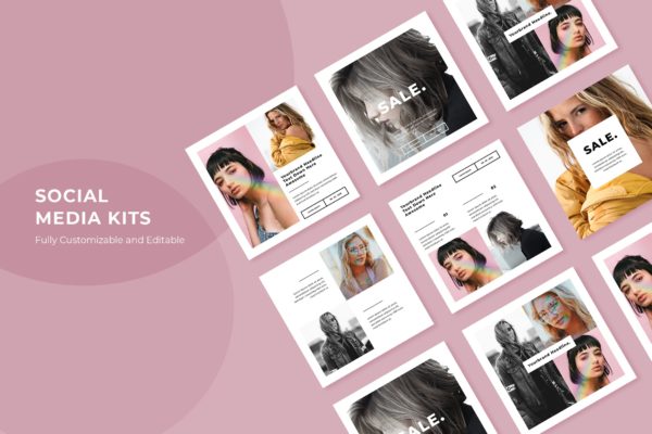 潮牌促销活动推广社交媒体新媒体设计素材 SRTP – Social Media Kit.88缩略图 潮牌促销活动推广社交媒体新媒体设计素材 SRTP – Social Media Kit.88