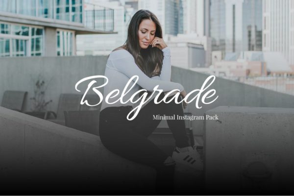 极简主义设计风格Instagram社交设计素材包 Belgrade Minimal Instagram Pack缩略图 极简主义设计风格Instagram社交设计素材包 Belgrade Minimal Instagram Pack