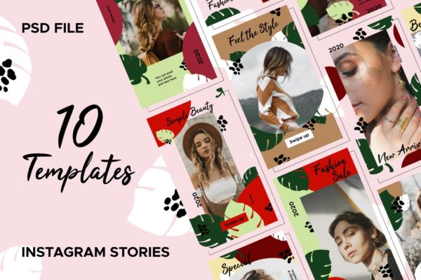 10款复古时尚品牌故事Instagram社交设计模板大洋岛精选 Vintage Fashion Stories Pack缩略图 10款复古时尚品牌故事Instagram社交设计模板大洋岛精选 Vintage Fashion Stories Pack