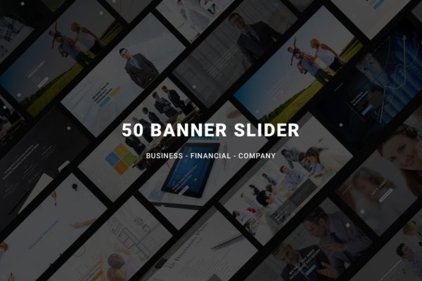 50款商业/金融/投资主题网站Banner图设计PSD模板 Website缩略图 50款商业/金融/投资主题网站Banner图设计PSD模板 Website