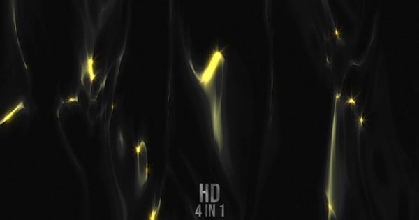 黑金流动液体大洋岛精选高清视频素材 Black Gold Liquid
