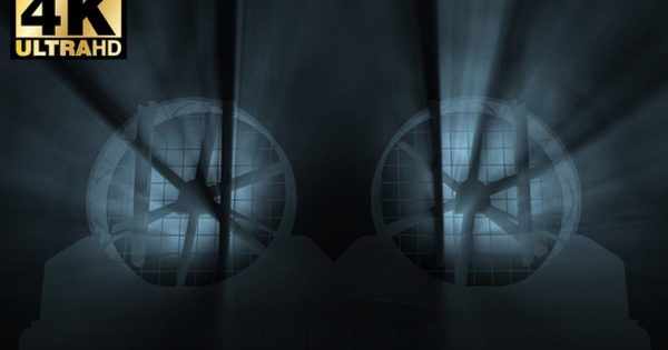 通风孔风机拍摄定焦4K高清视频 Air Ventilator Wind