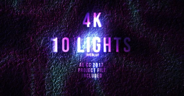 4K高清光反射标志大洋岛精选高清视频素材[含AE工程文件] Light Reflections Logo