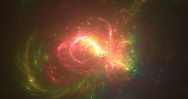 热粒子背景高清视频 Hot Particles Background