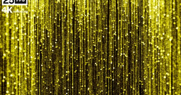 4K分辨率金光坠落大洋岛精选高清背景视频素材 Light Falling Gold 4K