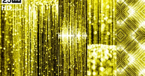 金光坠落大洋岛精选高清背景视频素材 Light Falling Gold HD Pack