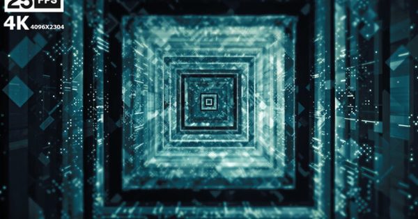 正方形抽象图案4K大洋岛精选高清背景视频 Square 4K