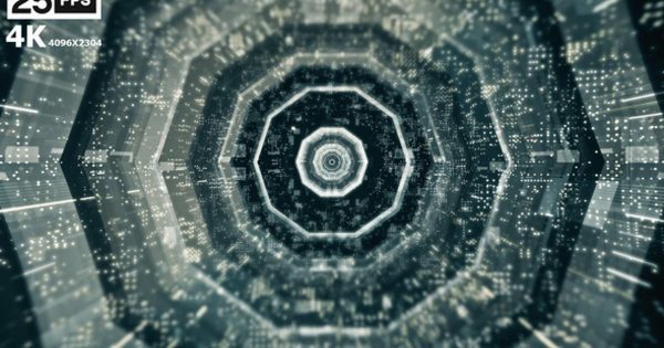 十角形十边形抽象图案4K大洋岛精选高清背景视频 Decagon 4K