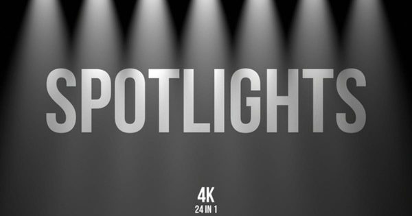 聚光灯大洋岛精选高清背景视频 Volumetric Spotlights