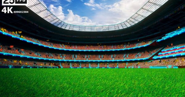 足球场草坪4K大洋岛精选高清背景视频 Black Flying On Grass In Stadium 4K缩略图 足球场草坪4K大洋岛精选高清背景视频 Black Flying On Grass In Stadium 4K