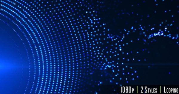 大数据数字信息传输网络大洋岛精选高清背景视频 Big Data Sending Digital Information on a Network