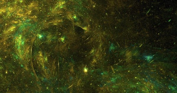 金色粒子背景视频 Gold Particles Background