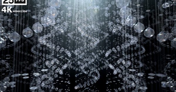 吊灯4K大洋岛精选高清背景视频素材03 In Chandelier 03 4K
