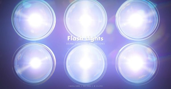 闪光灯大洋岛精选高清视频素材3 Flash Lights 3