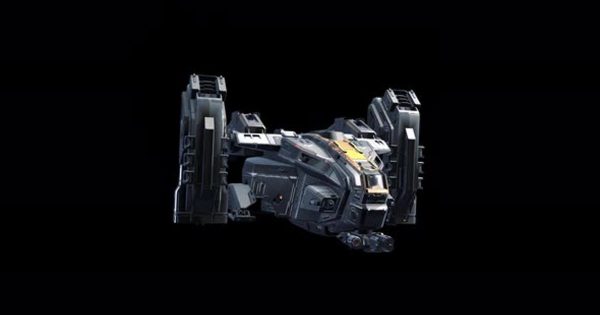 科幻电影未来运输机降落大洋岛精选高清视频素材 Dropship Landing Sequence