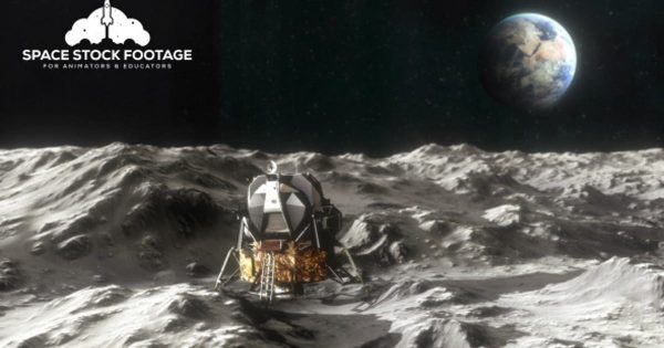 阿波罗11登月动画大洋岛精选高清视频素材 Apollo 11 Moon Landing Pack