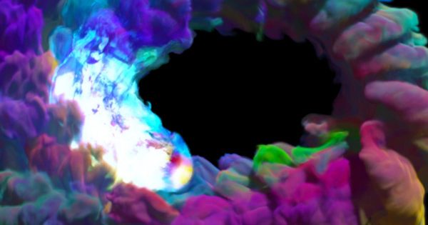 五彩缤纷烟雾火球过渡转场大洋岛精选高清视频素材 Colorful Fireball Transition