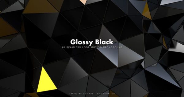 三角亮黑镜面运动高清背景视频 Glossy Black Motion 2缩略图 三角亮黑镜面运动高清背景视频 Glossy Black Motion 2