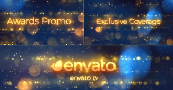 年会会场颁奖现场大洋岛精选背景视频素材 Awards Promo