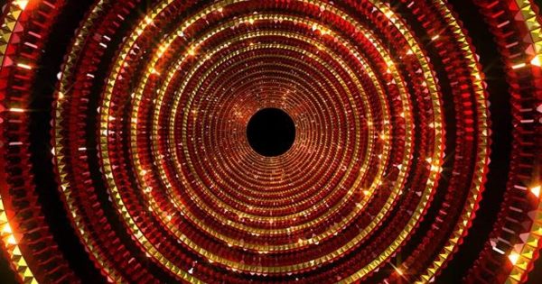 金红色闪光隧道大洋岛精选高清视频素材 Golden Red Glittering Tunnel缩略图 金红色闪光隧道大洋岛精选高清视频素材 Golden Red Glittering Tunnel