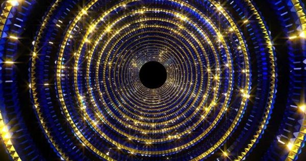 金蓝色闪光隧道大洋岛精选高清视频素材 Golden Blue Glittering Tunnel缩略图 金蓝色闪光隧道大洋岛精选高清视频素材 Golden Blue Glittering Tunnel