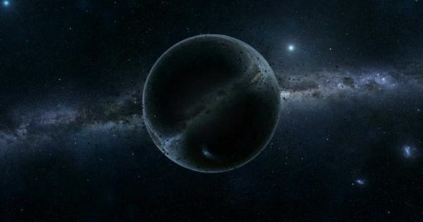 科幻太空空间异常现象大洋岛精选高清视频素材 Spatial Anomaly – Wormhole